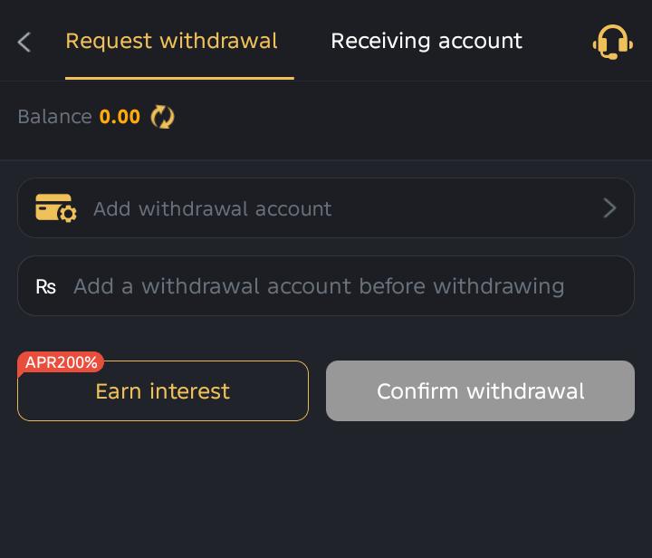 withdraw